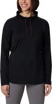Columbia Womens Comfort Stretch Omni Wick Top Black Size X-Large - £31.65 GBP