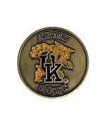 Army ROTC UK University of Kentucky Challenge Coin Buell Armory 1 1/2&quot; - $534.28 MXN