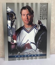 Patrick Roy Donruss Studio Portraits Oversize 1997 Hockey Card - £16.41 GBP
