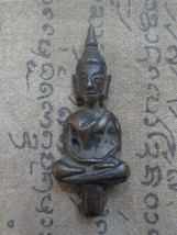 So Rare Holy Blessed Holy Yodthong Statue Top Magic Charm Luck Buddha Am... - £39.95 GBP