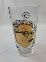 VINTAGE 1990 McDonald&#39;s Art Rooney Jack Lambert Ernie Stautner Glass Steelers - £16.61 GBP