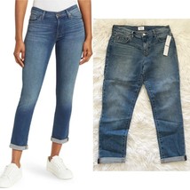 New Hudson Size 28 Natalie Midrise Slim Boyfriend Crop Jeans in MARGARITA - £67.25 GBP