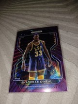 2022 Panini Prizm Draft Picks Shaquille O&#39;Neal #44 LSU Tigers Purple Wave Prizm - $6.75