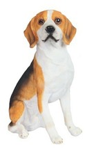 Beagle 18110 Puppy Dog Sitting 7.5&quot; H Resin - £18.71 GBP