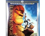 The Lion King (4-Disc 3D/ 2D Blu-ray/DVD, 1994, Widescreen) Like New ! - $23.25