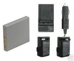 Battery + Charger for Fuji FujiFilm V10 Z1 Z2 Z3 Z5fd Z5 FD F5 FD - $24.23