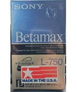 Sony Betamax L-750 Blank Recordable Beta Tape &#39;Hi-Packing&#39; Sealed New 22... - €9,58 EUR