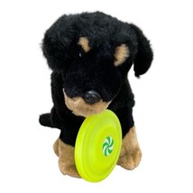 VTG 2000 Animated Plush Kids of America Dog Frisbe 12” Barks Pants Vibrates - £19.11 GBP