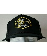 Rocky Mtn Supply Inc Baseball Hat Cap Black/Gold Adjustable NOS - £7.90 GBP