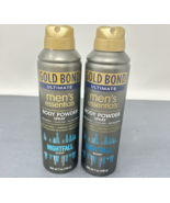 Lot of 2 Gold Bond Men&#39;s Essentials Talc-Free Body Powder Spray 7 oz Nig... - €13,00 EUR