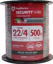Southwire 57572444 500&#39; Gray 22-4 Security Cable - $142.49