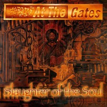 AT THE GATES Slaughter of the Soul BANNER 2x2 Ft Fabric Poster Tapestry Flag art - $22.00