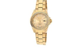 Invicta Pro Diver Diamond Men&#39;s 43mm .66 CTW Diamonds Gold Quartz Watch - £309.33 GBP