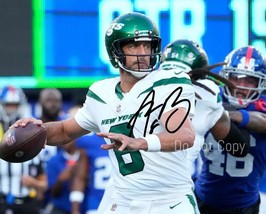 Aaron Rodgers Signed Photo 8X10 Rp Autographed Picture * New York Jets Qb - £15.79 GBP