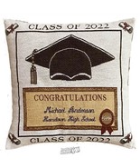 Personalized 2022 Graduation Pillow - $42.74