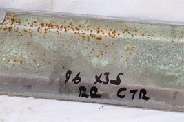 94-96 Jaguar XJS Rear Bumper Chrome Overlay Trim Molding Center Middle image 9