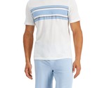 Club Room Men&#39;s 2-Pc. Stripe Pajama T-Shirt &amp; Shorts Set White/Blue-Small - $19.99