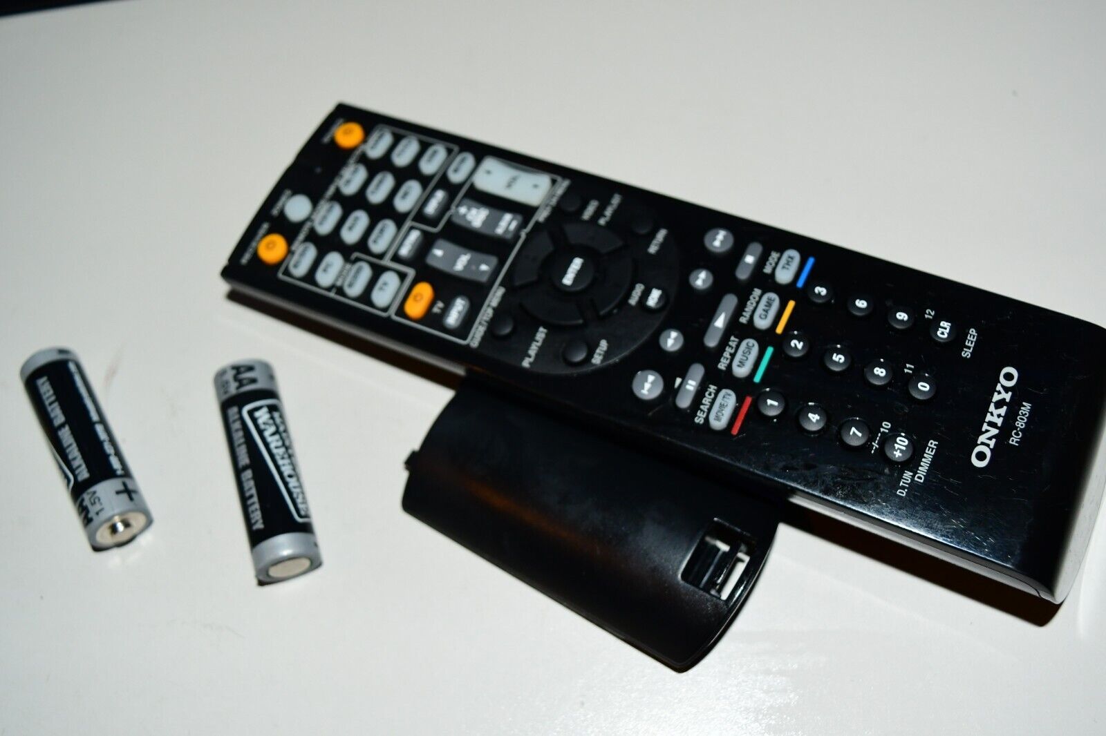 Onkyo RC-803M Remote For HT-S7409 HT-S8409 TX-NR609 Tested W Batteries OEM  			