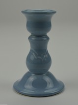 Pfaltzgraff Candlestick Holder Gazebo-Blue Pattern 5&quot;Tall Collectible Home Decor - £6.88 GBP