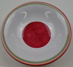 Longaberger Melamine Sunny Day Pattern Soup / Cereal Bowl 1.75&quot; Tall Decor - £11.45 GBP