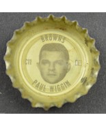 Vintage Coca Cola NFL Bottle Cap Cleveland Browns Paul Wiggin Coke King ... - £3.89 GBP