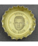 Vintage Coca Cola NFL Bottle Cap Cleveland Browns Paul Wiggin Coke King ... - $4.99