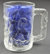 McDonalds 1995 Batman And Robin DC Comics Batman Forever Collectible Glass Mug - £11.49 GBP