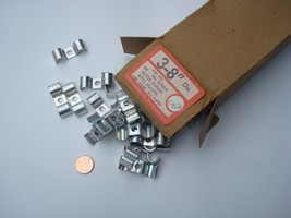 Box of 100 3/8&quot; Victor 12703-S Steel duplex cable clamps (UF) romex, cab... - €3,83 EUR