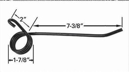(1) MF-1A Fits Massey Ferguson Bar Hay Rake Tooth Teeth Replaces 667656M1 - $177.66 MXN