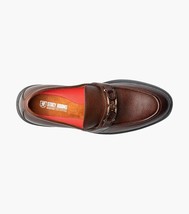 Stacy Adams Todridge Moc Toe Bit Slip On Shoes Brown Tumbled 25729-247 image 5