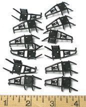 12pc 1988 Tyco Turbo Hopper Black Roll Bar Cage Top Roof Slot Car Body Part Only - $12.99