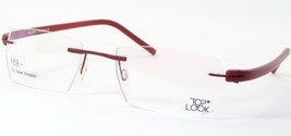 Multiflex Top Look 4160 2 Sangria Red Unique Rare Eyeglasses 52-18-145mm Germany - £59.15 GBP