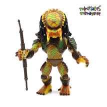 Loyal Subjects Predator Wave 1 Unmasked Battle Damaged City Hunter Vinyl Figure - $39.89