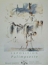 Benedetto Lemoine - Originale Exhibition Poster - Manifesto - Parigi - 1992 - £115.32 GBP