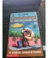 R.l Stine Goosebumps #38 The Abominable Snowman Of Pasadena - £2.90 GBP