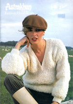EMU ASTRAKHAN FASHION HAND KNITS 13 GORGEOUS SWEATER AND CARDIGAN DESIGNS - £7.80 GBP
