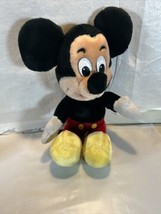 Disneyland &amp; Walt Disney World Vintage Mickey Mouse Plush Stuffed Doll 10&quot; - £5.84 GBP