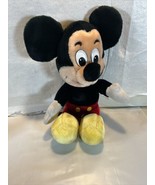 Disneyland &amp; Walt Disney World Vintage Mickey Mouse Plush Stuffed Doll 10&quot; - £5.62 GBP