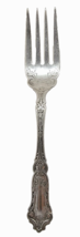 CARDINAL 1835 R. Wallace Silverplate Ornate  SERVING FORK                   1907 - $18.00