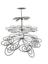 Nicole&#39;s Kitchen 23 Cupcake Metal Stand - $13.29