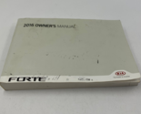 2016 Kia Forte Owners Manual Hanbook OEM C04B38045 - $14.84