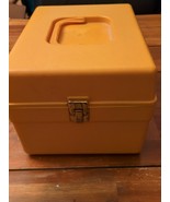 Vintage Wilson Wil-Hold Mustard Colored Sewing/Storage Box 12&quot; X 9&quot; X 7&quot; - €21,38 EUR