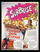 1984 Cracker Jack Cereal Circular Coupon Advertisement - $18.95