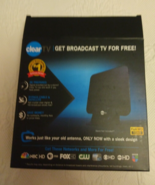 *NEW* ClearTV  Indoor Amplifying &amp; Broadcasting Antenna Open Box - $226.15 MXN
