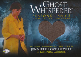 Ghost Whisperer Seasons 1 and 2 GC-13 Melinda&#39;s Brown Dress Wardrobe Card - $10.00