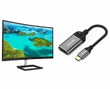 PHILIPS 346B1C UltraWide 34&quot; Curved Monitor, UltraWide QHD 2K, USB-C and... - $524.93