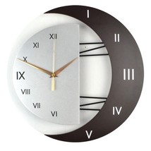 Modern Creative Mute Wall Clock Home Decor Sun Moon Silent Quartz Clock - $39.90