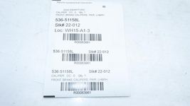 Driver & Passenger Calipers Front Fits 08-15 SMART 63981 image 2