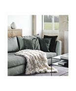 50 x 60 in. Rosemarie Luxuriously Soft Acrylic Throw Beige - $1,290.23 MXN
