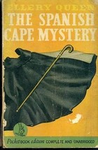 The Spanish Cape Mystery By Ellery Queen (1942) Pocket Book #146 Pb 1st - £7.78 GBP